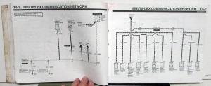 2000 Lincoln Dealer Electrical Wiring Diagram Service Manual Town Car