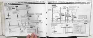 2000 Lincoln Dealer Electrical Wiring Diagram Service Manual Town Car