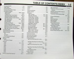 2000 Ford Dealer Electrical Wiring Diagram Service Manual Medium Duty F650/750