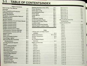 2000 Ford Dealer Electrical Wiring Diagram Service Manual Econoline Club Wagon