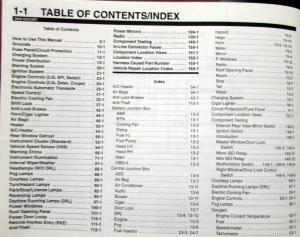 2000 Ford Dealer Electrical Wiring Diagram Service Manual Escort