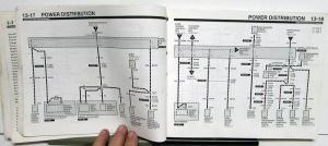 2000 Ford Mercury Explorer Mountaineer Dealer Electrical Wiring Diagram Manual