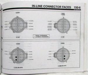 2001 Ford Dealer Electrical Wiring Diagram Service Manual Mustang