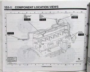 2001 Ford Dealer Electrical Wiring Diagram Manual Medium Duty Truck F650/750