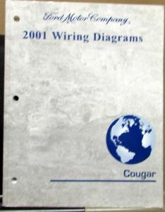 2001 Mercury Dealer Electrical Wiring Diagram Service Manual Cougar