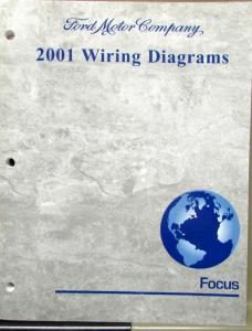 2001 Ford Dealer Electrical Wiring Diagram Service Manual Focus
