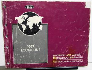 1997 Ford Econoline Electrical & Vacuum Troubleshooting Shop Service Manual
