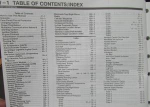 1997 Lincoln Continental Electrical & Vacuum Troubleshooting Shop Service Manual