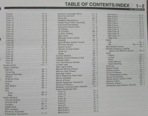 1997 Lincoln Continental Electrical & Vacuum Troubleshooting Shop Service Manual