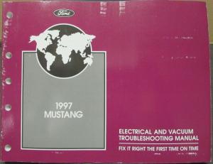 1997 Ford Mustang Electrical & Vacuum Troubleshooting Shop Service Manual