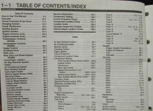 1997 Ford Aerostar Van Electrical & Vacuum Troubleshooting Shop Service Manual
