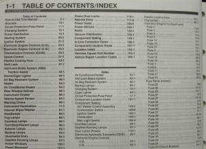 1997 Ford Contour & Mercury Mystique Electrical Vac Troubleshooting Shop Manual