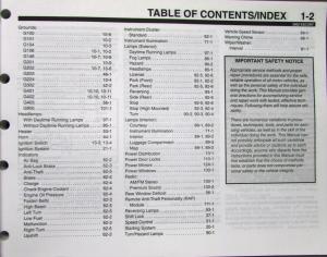 2002 Ford Dealer Electrical Wiring Diagram Service Manual Escort