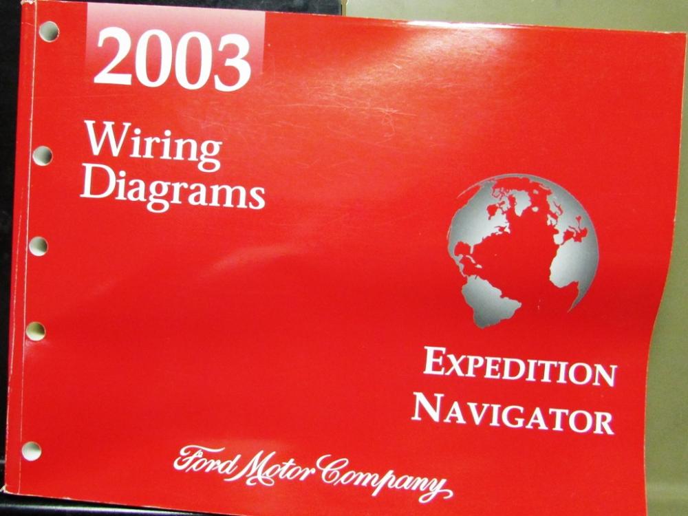 2003 Ford Lincoln Dealer Electrical Wiring Diagram Manual Expedition