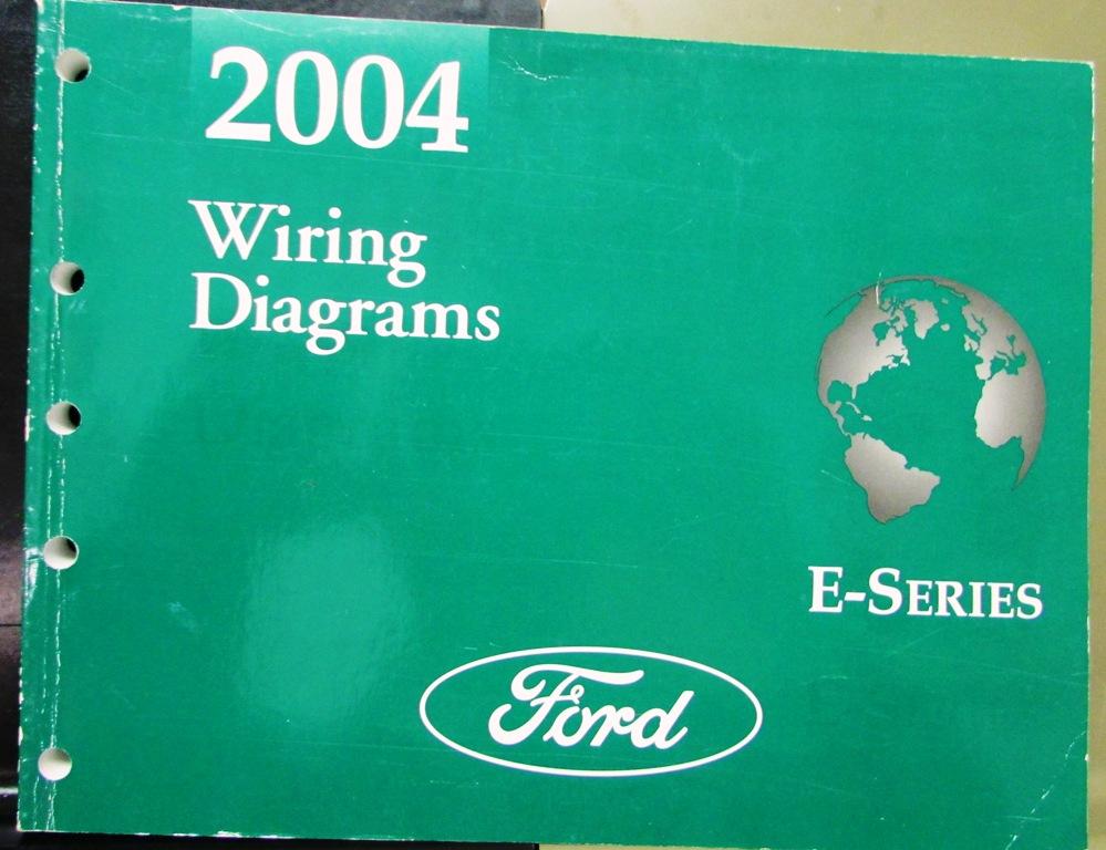 2004 Ford Dealer Electrical Wiring Diagram Service Manual E-Series Van