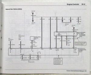 2004 Ford Mercury Electrical Wiring Diagram Manual Crown Vic Grand Marquis