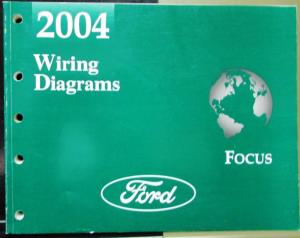 2004 Ford Electrical Wiring Diagram Service Manual Focus