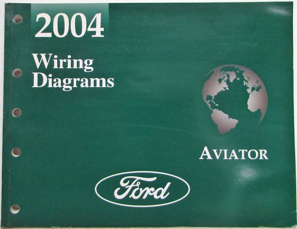 2004 Lincoln Electrical Wiring Diagram Service Manual Aviator