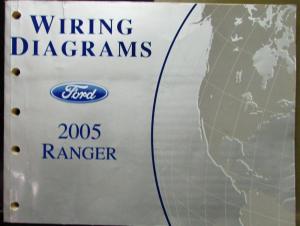 2005 Ford Electrical Wiring Diagram Service Manual Ranger Truck