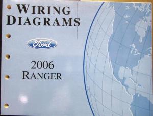 2006 Ford Dealer Electrical Wiring Diagram Service Manual Ranger Truck