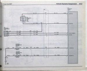 2007 Lincoln Dealer Electrical Wiring Diagram Service Manual Town Car