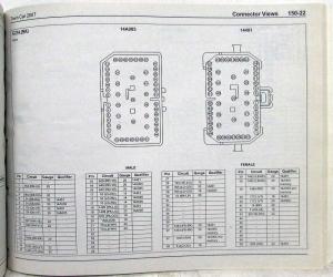 2007 Lincoln Dealer Electrical Wiring Diagram Service Manual Town Car