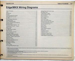 2008 Ford Lincoln Dealer Electrical Wiring Diagram Service Manual Edge MKX