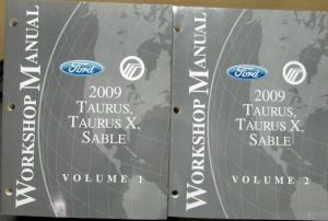 2009 Ford Taurus & X and Mercury Sable Service Shop Repair Manual Original