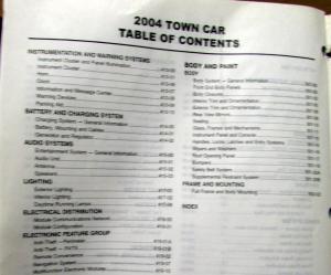 2006 Lincoln Town Car Service Shop Repair Manual Original