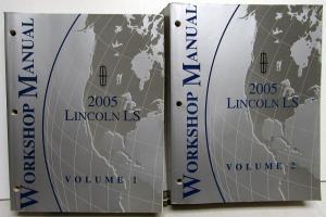 2005 Lincoln LS Service Shop Repair Manuals Original