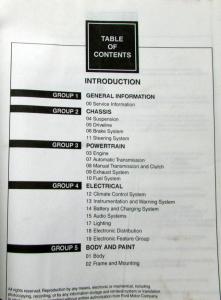 1998 Ford Escort Coupe Service Shop Repair Manual Original