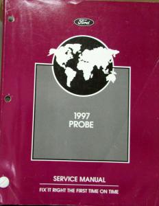 1997 Ford Probe Service Shop Repair Manual Original