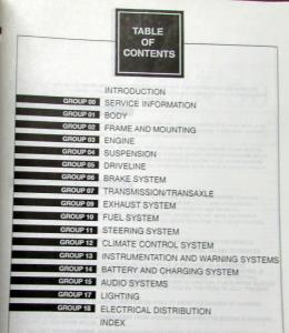 1997 Lincoln Town Car Service Shop Repair Manual Original