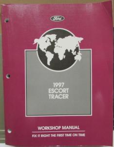 1997 Ford Escort Mercury Tracer Service Shop Repair Manual Original