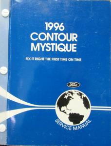 1996 Ford Contour Mercury Mystique Service Shop Repair Manual Original