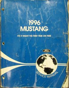 1996 Ford Mustang GT Service Shop Repair Manual Original