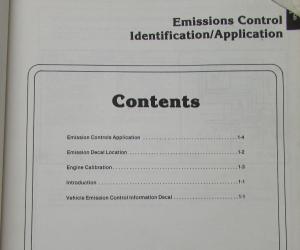 1983 Ford All Car Models Shop Service Manual Engine Emissions Diagnosis Original