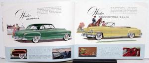 1951 Chrysler Windsor Sales Brochure Sedan Coupe Newport Traveler T&C Wagon