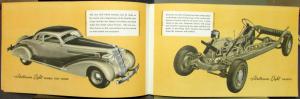 1935 Chrysler Six & Eight & Imperial Airstreams Auto Sales Brochure Original