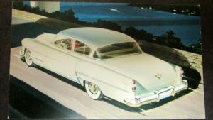 1954 Chrysler New Yorker Deluxe Club Coupe Color Post Card Original