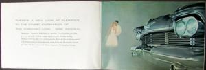 1958 Chrysler Imperial LeBaron Crown Southampton Color Sales Brochure Folder