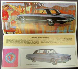 1964 Simca Plymouth Chrysler Imperial Dodge Full Line Sales Brochure Original