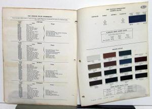 1967 Dupont Color Paint Chips Chrysler Dodge Imperial Plymouth Original