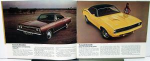 1970 Plymouth Chrysler Rapid Transit System Cuda GTX Duster Sales Brochure