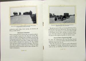 Circa 1926 GMC Proving Ground Story Book Original Milford Michigan