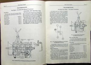 1933 1934 GMC T-61 Truck Owners Instruction Care Maintenance Service Manual Orig