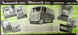 1938 GMC Special Delivery Route Truck Sales Brochure Folder Original