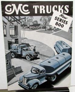 1948 49 GMC Trucks Series 800 850 AC AF ACW Sales Brochure Original
