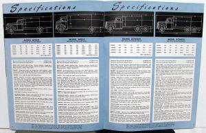 1948 49 GMC Trucks Series 800 850 AC AF ACW Sales Brochure Original