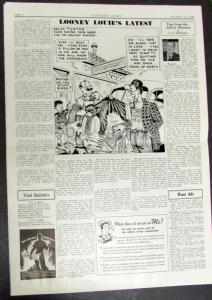 1949 GMC Factory News Oct Thru Dec & United Fun Torch Drive Issue Set of 6 Orig
